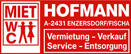 Miet-WC Hofmann – mobile Toiletten Logo